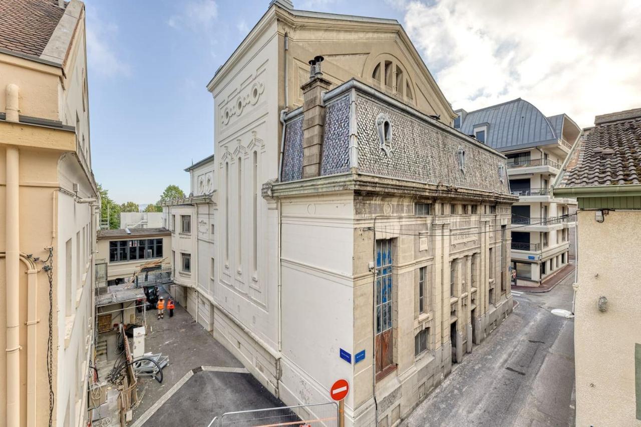 Appartement Hyper Centre Evian - Cote Theatre Esterno foto